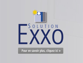 Solution Exxo : Système de volets Roulants monobloc à enroulement extérieur